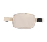Toddmomy banane en cours d'exécution de sport salle de sport pour femmes petit pochette de à la taille de taille de remise en forme nylon blanche