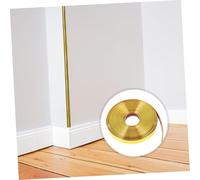 Toddmomy Bande Adhésive Murale Flexible Autocollante pour Protection Angle Moulure Décorative PVC Dorée Brillante Bande Étanchéité Auto-adhésive pour Cuisine Salon Chambre Salle de Bains