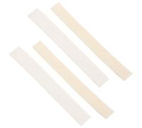 Toddmomy Bande de Feutre Blanc Autocollante pour Touches D'instruments à Vent, Protection Bruit, 4 Pièces pour Clarinette et Flûte, Pratique Musicale