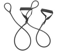 Toddmomy Bande de Résistance Équipement Compact pour Pédale en Latex avec Poignées Antidérapantes pour Renforcement Musculaire à Domicile et Réhabilitation Sportive
