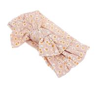 Toddmomy Bandeau Garçon Fille à Nœud Imprimé Turban Élastique pour Nourrissons Accessoire Mode pour Fête Photo Ajustable Protection Douce pour Peau