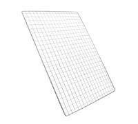 Toddmomy Barbecue Rectangulaire Métal De Cuisson Résistante pour Barbecue Extérieur Support De Rechange pour Brûleur Filet Anti-Chute pour Cuisson Uniforme