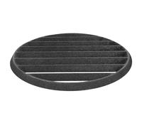 Toddmomy Barbecue Ronde Plaque De Fond Support pour Foyer Et Cheminée Usage Extérieur pour Camping Et Pique-niques