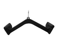 Toddmomy Barre de Musculation Dorsale en Acier Stable Poignée de Tirage Vertical pour Exercices Biceps et Triceps Accessoire Fitness Polyvalent Facile à Transporter Entraînement Dos et