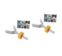 Toddmomy Barriere Animaux Porte 2 Pièces Kit De Montage Rampe Accessoires Balustrades De Clôture Kit De Montage De Porte De Rampe Portillon pour Escalier Porte Bébé à Rampe Garde De Rampe