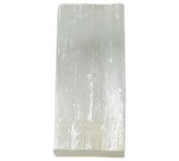 Toddmomy Bâton de Sélénite Blanc Élégant en Pierre Naturelle pour Collectionneurs, Facile à Exposer, Décoration Maison Polyvalente et Pièce Maîtresse Raffinée