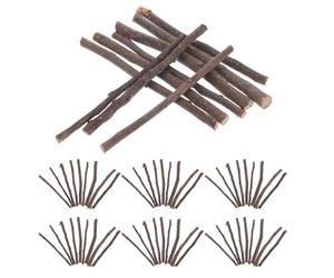 Toddmomy Bâtonnets à Mâcher Naturels en Branche de Pomme pour Petits Animaux - Lot 3 X 500 G - Jouets D'enrichissement pour Lapins, Hamsters et Chinchillas - Friandises Saines pour Hygiène