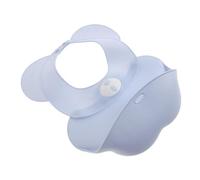 Toddmomy Bavoir Garçon Fille Silicone Imperméable avec Poche Récupératrice Réglable Protection Anti-fuite pour Nourrissons Design Ours Mignon Bleu Facile à Nettoyer