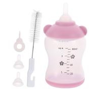 Toddmomy Biberon Allaitement pour Animaux De Compagnie Kit Biberon pour Chiots Et Accessoire Portable Et Réutilisable