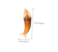 Toddmomy Biberon Cuillère Silicone pour Garçon Fille Bouteille Doseuse Souple Ergonomique Alimentation Riz et Purée pour Nourrissons Nés