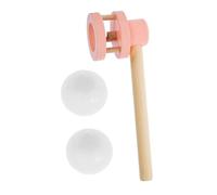 Toddmomy Blow Rod Floating Ball Toy for Indoor Outdoor Play Develops Coordination and Balance Interactive Small Floating Blowing Pipe Game for Children Party Favor
