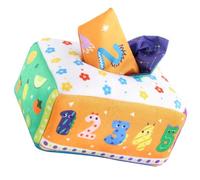 Toddmomy Boîte à Mouchoirs Sensorielle Garçon Fille Montessori Éveil pour Tout-Petits Matériel Sûr sans Odeur Développement Motricité et Reconnaissance Couleurs Usage Maison et Crèche