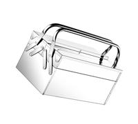 Toddmomy Boîte à Outils Pliable Inoxydable Double Valise de Rangement Robuste et Multi-Niveaux pour Organisation Outils à Domicile et Extérieur