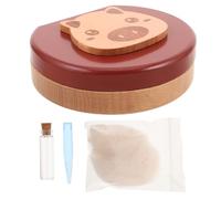 Toddmomy Boîte à Souvenirs Pour Dents De Lait Boîte De Rangement Pour Cheveux Fœtaux Coffre à Trésors Pour Garçon Fille Étui De Collecte Pour Dents De Lait Décoration