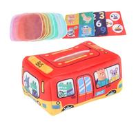 Toddmomy Boîte à Tissues pour Éducatif Scolaire Stimule et Apprentissage des Couleurs