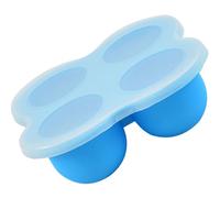 Toddmomy Boîte de Conservation Alimentaire Silicone avec Couvercle pour Purée de Fruits Conteneur Sécurisé pour Congélateur