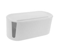 Toddmomy Boîte de Gestion Câbles Polyvalente PP Organisateur de Bureau et Murale Rangement Filaire Détachable pour Maison et Bureau Cache Multiprise Pratique et Optimisation Espace Câbles