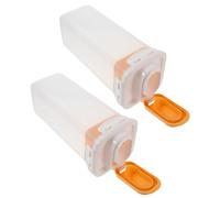 Toddmomy Boîte de Rangement pour Lessive 2 Pièces 1700ml Couvercle Hermétique en Pp, Distributeur de Détergent Rechargeable pour Maison et Hôtel