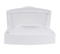 Toddmomy Boîte Stérilisante pour Outils Manucure en Plastique Blanc, Facile à Transporter, Plateau de Nettoyage pour Usage à Domicile Collège