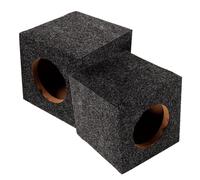 Toddmomy Boîtier Caisson Basses Scellé Léger pour Voiture Boîte Haut-Parleur Bois Amplifie Basses Profondes pour Audio Auto