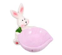 Toddmomy Bol Céramique pour Animaux avec Motif Adorable Réducteur De Déversement pour Chat Et Chiot Facile à Nettoyer Adapté pour Alimentation Et Hydratation Couleur Violette