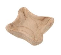 Toddmomy Bol de service en bois sculpté à la main - Plateau d'autel de pour offrandes rituelles - Fournitures de sorcellerie wiccane - Bol sculpté en forme de racine pour petits objets