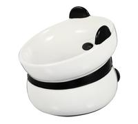 Toddmomy Bol pour Animaux De Compagnie Conçu pour Les Vomissements Écuelle Inclinée pour Chats Et Chiots Pratique pour Nourriture Et Eau Cervicale
