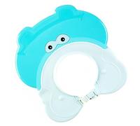 Toddmomy bonnet de shampoing Baignade protecteurs babyshoower shower cap bonnet imperméable ear cuff adorable chapeau de shampoing accessoires de bain pour bébé type Blue