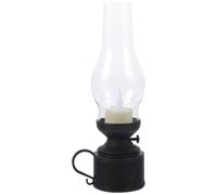 Toddmomy Bougie LED Vintage Portable sans Flamme Poignée, Lanterne LED Compacte Légère pour Décoration de Table et Éclairage de Couloirs Sombres