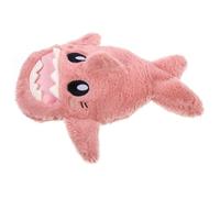 Toddmomy Bouillotte à Eau Chaude Bouillotte Moelleuse et Lavable 1000ml en Pvc Housse Peluche Requin Rose Chauffe-mains D'hiver Famille