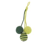 Toddmomy Boule Interactive pour Chat Et Jouet Amusant pour Activité Et Le Stress pour Jeu Intérieur Détournement des Comportements De Morsure Coloris Attrayants pour Captiver Attention
