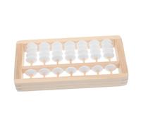 Toddmomy Boulier Bois Mini pour Garçon Fille Montessori Éducatif Outil Mathématique pour Éveil et Décoration Moderne de Chambre