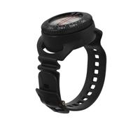 Toddmomy Boussole de plongée sous-Marine Boussole de Poignet pour la Course d'orientation Compas à Voile étanche Qui Brille dans Le Noir TPU Black