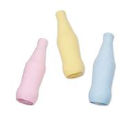 Toddmomy Bouteille De Soda Caoutchouc pour Chiens Au De Lait Jouet Molaire Éducatif pour Animaux Outil De Nettoyage pour Jeux Intérieurs Et Extérieurs Rose