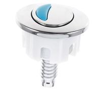 Toddmomy Bouton Chasse Eau Wc Elliptique Double Chasse Kit de Remplacement pour Toilette Bouton Poussoir Réservoir Compatible Hôtel et Famille Design Raffiné et Texture Élégante