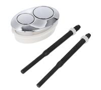 Toddmomy Bouton-poussoir Design Simple et Élégant Réservoir D'eau des Toilettes pour et Ovale en Abs, Facile à Installer Pratique Couleur Aléatoire pour Maisons et