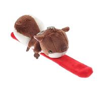 Toddmomy bracelet cercle pop Bracelets gifles qui ressemblent à des animaux Kid Slap Bands avec un animal Slap Bracelet Pop bracelet claque animal squirre bandes d'animaux coton pp Brun