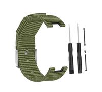 Toddmomy Bracelet Montre Sport Toile Militaire Verte Compatible Montre Connectée Modèle A1918 Bracelet Rechange Unisexe avec Système de Libération Rapide Accessoire pour Montres Connectées