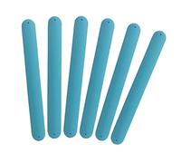 Toddmomy Bracelets à Claque en Silicone 6Pcs pour Garçon et Filles Couleurs Variées Confortables Accessoire de Fête Adaptés aux Activités Récréatives