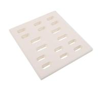Toddmomy Briques réfractaires en céramique Haute température pour barbecues - Plaque de Diffusion de Chaleur radiante pour fêtes et barbecues en Plein air - Plaque de Diffusion de Chaleur pour