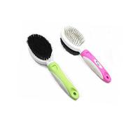 Toddmomy Brosse à Démêler Pour Animaux De Compagnie Double Face Brosse Poils Doux Et Picots Idéale Pour Chats Et Chiens Élimine Les Sous-poils Épaves Couleur Aléatoire