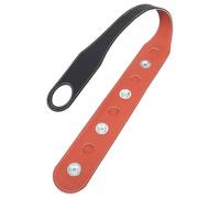 Toddmomy Butée Antidérapante en Cuir Pu pour Violoncelle 85 X 6,6 X 0,8 Cm, Coussinet de Protection et Support D'ancrage, Accessoire Portable pour Concerts, Répétitions et Voyages