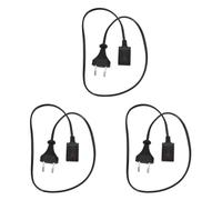 Toddmomy Câble de charge pour chauffe-mains (lot de 3) - Cordon d'alimentation pour bouillotte électrique - Câble de charge rechargeable - Prise de pour bouillotte et sachet chauffant.
