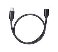 Toddmomy Câble d'Extension USB-C Mâle vers Femelle 15 M 20 V 3 A 60 W Rallonge USB-C Compatible Charge Rapide sans Puce Câble Alimentation pour Ordinateurs Portables Tablettes et