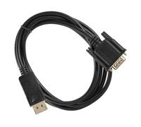 Toddmomy Câble Displayport vers Vga Mâle Compact Connecteur Or Adapté PC Moniteur Projecteur