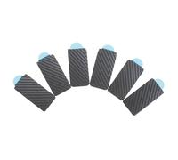 Toddmomy Cache-Webcam Coulissant pour Ordinateur Portable 6pcs en Abs Noir, Facile à Ouvrir et Ne Gêne Pas la Fermeture, Protection Vie Privée Bureau la Maison