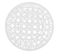 Toddmomy Cage à Poulets Ronde Roulante Portable en Matériau Durable De 30 Cm, Enclos Mobile pour Poules, Lapins Et Volailles D'extérieur Agricoles