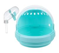 Toddmomy Cage de Voyage Portable pour Hamster Conteneur pour Animaux de Compagnie pour Sorties Compacte