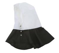 Toddmomy Cagoule de Soudage Toile Respirante avec Protection Cou et Épaules Léger et Ajustable pour Protection Poussière et Projections Lors du Soudage et Meulage