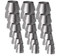 Toddmomy Cales Métalliques pour Marteau Et Hache 18 Pièces Renforçant Les Structures en Bois Adaptées Aux Artisans Menuisiers Et Ouvriers du Bâtiment